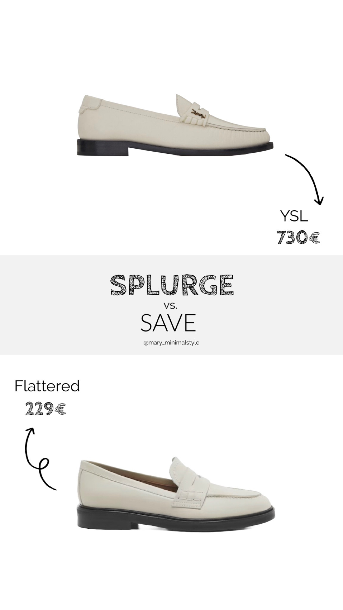 Save vs. Splurge 💡

#LTKMostLoved #LTKshoecrush #LTKeurope