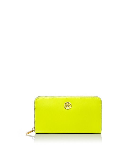 ROBINSON ZIP CONTINENTAL WALLET | Tory Burch US