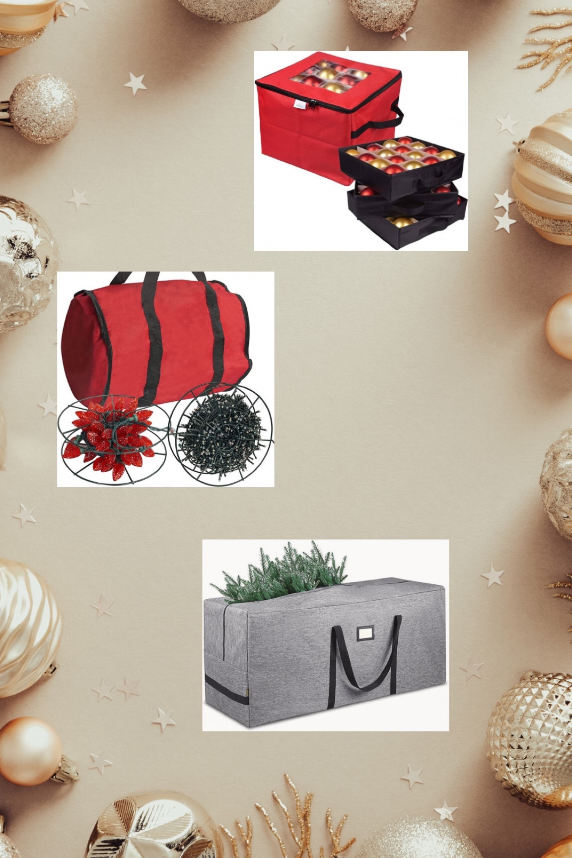 I function much better when I am organized and these are my favorite Christmas storage items! Also makes it much easier to pull them back out for next year! 🎄

#christmasstorage #newyear

#LTKSeasonal #LTKHoliday