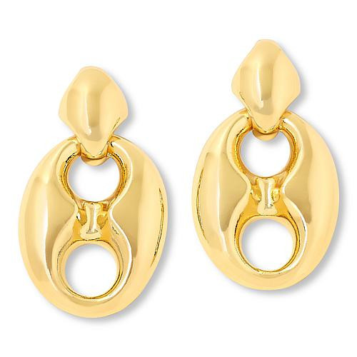 Bellezza Bronze Mariner-Link Drop Earrings | HSN