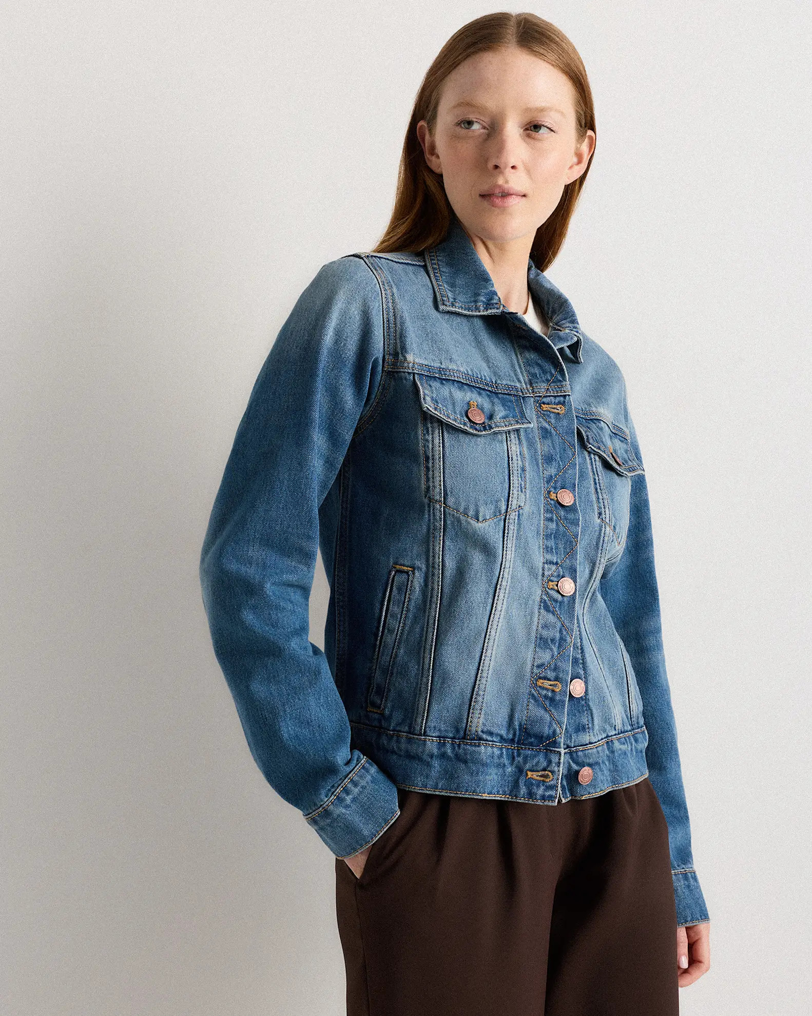 100% Organic Cotton Denim Jacket | Quince