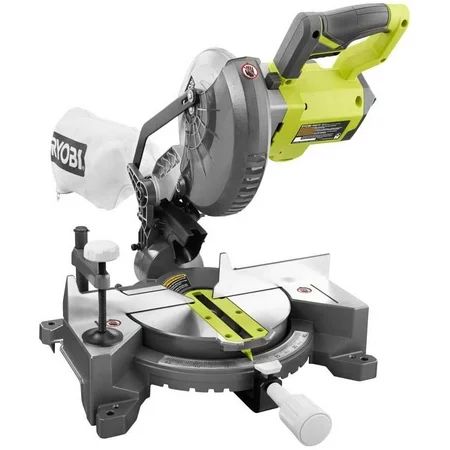 RYOBI 18-Volt ONE+ Cordless 7-1/4 in. Compound Miter Saw (Tool Only) with Blade | Walmart (US)