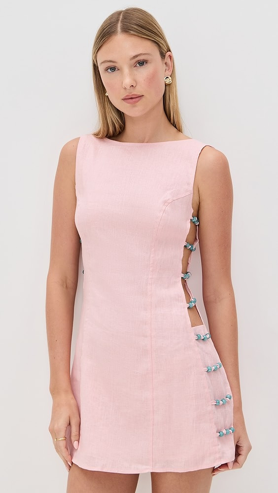 VRG GRL Tia Linen Mini Dress | Shopbop | Shopbop