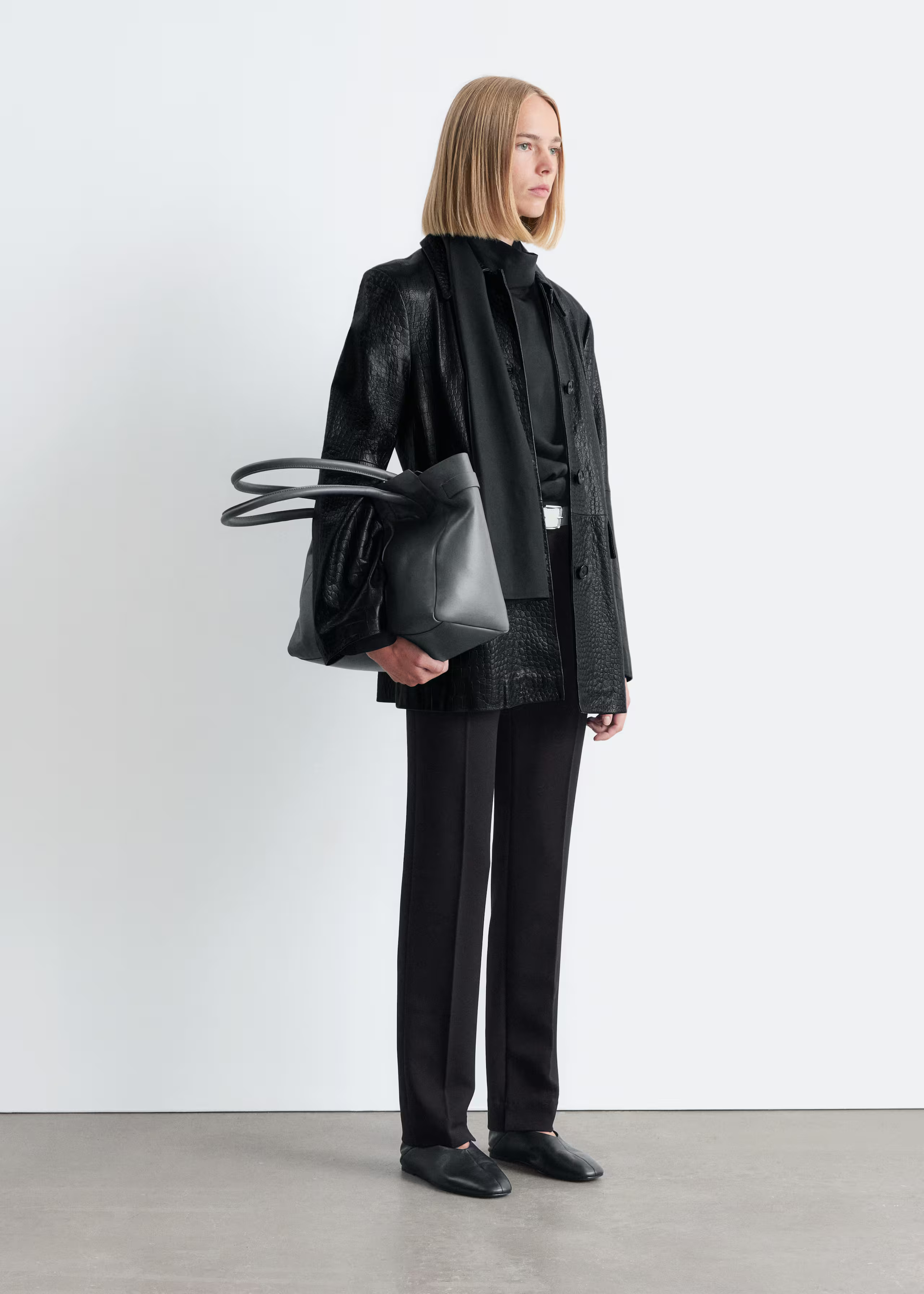 Slim-Leg Press-Crease Trousers | & Other Stories UK