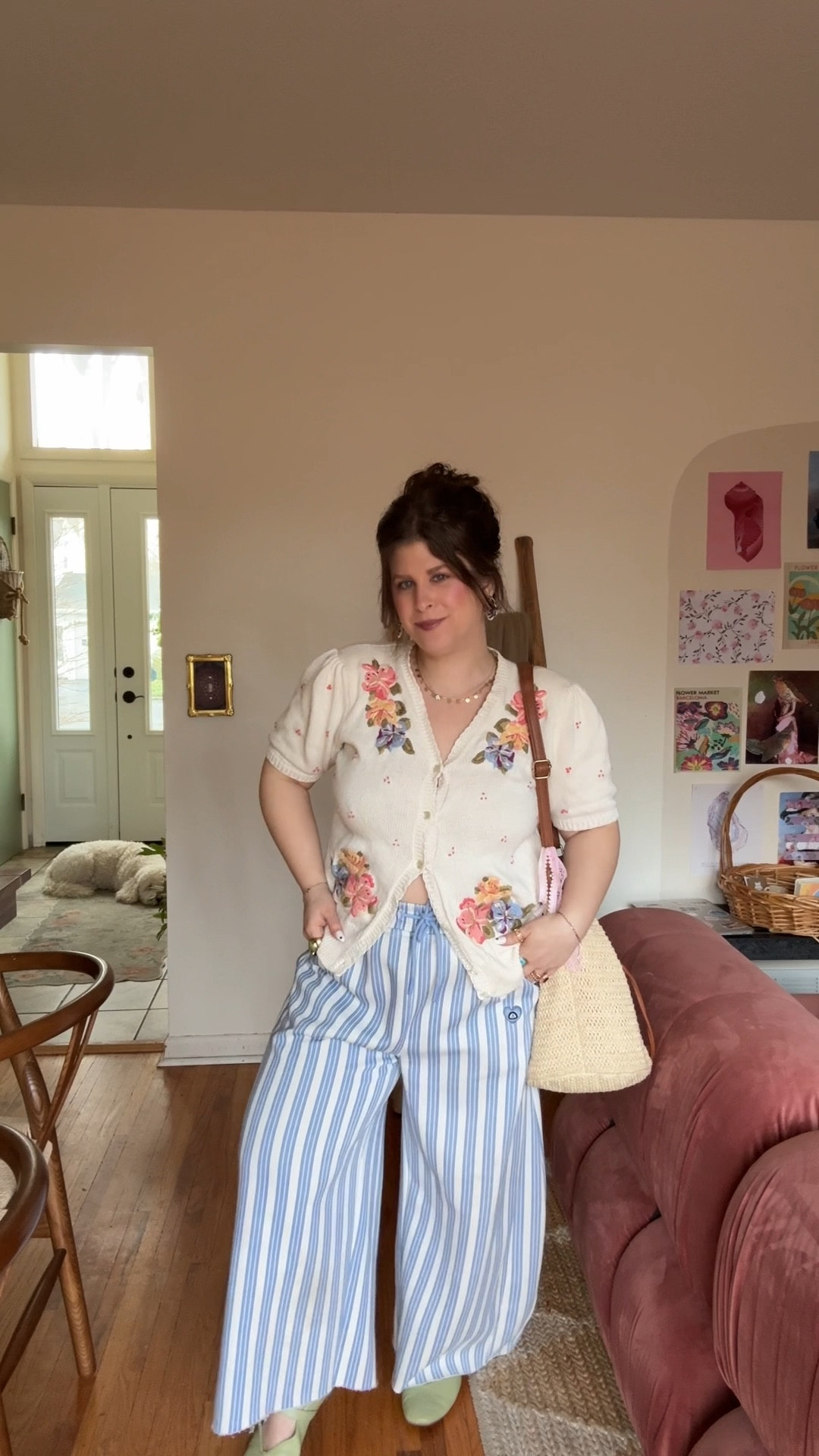 Flowers and stripes forever! Maximalist outfit 

#LTKPetite #LTKootd #LTKgrwm