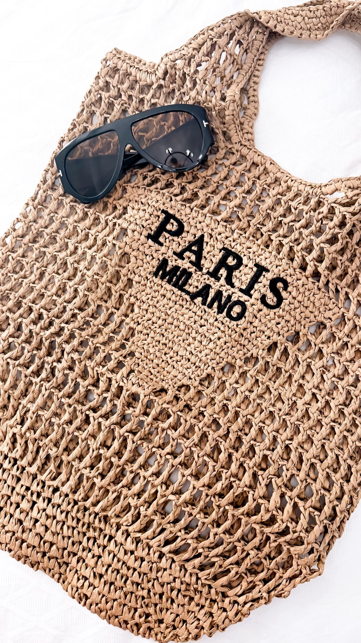 Parisian vibes, but make it beach-ready. 

This woven tote is the perfect grab-and-go for your next vacation or an sunny day. It’s lightweight, chic, and fits all your essentials. And how about these oversized sunnies for that effortless “just stepped off the plane” look. 

 #LTKStyle 

#LTKTravel #LTKSeasonal
