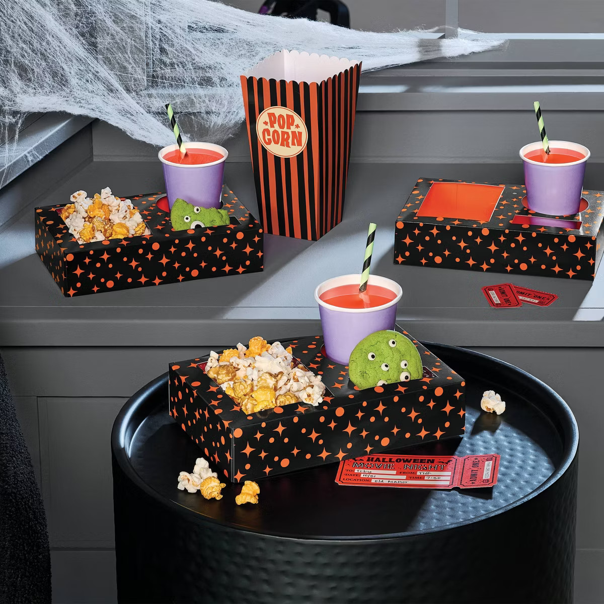 3ct Movie Rectangle Snack Tray Pack - Hyde and EEK! Boutique™ | Target