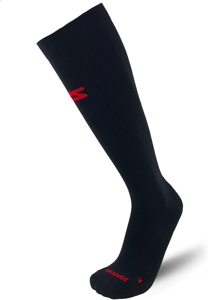 Zensah Infrared Heat Recovery Socks - Compression, Sweat Wicking, Athletic, Relaxation, Thermal S... | Amazon (US)