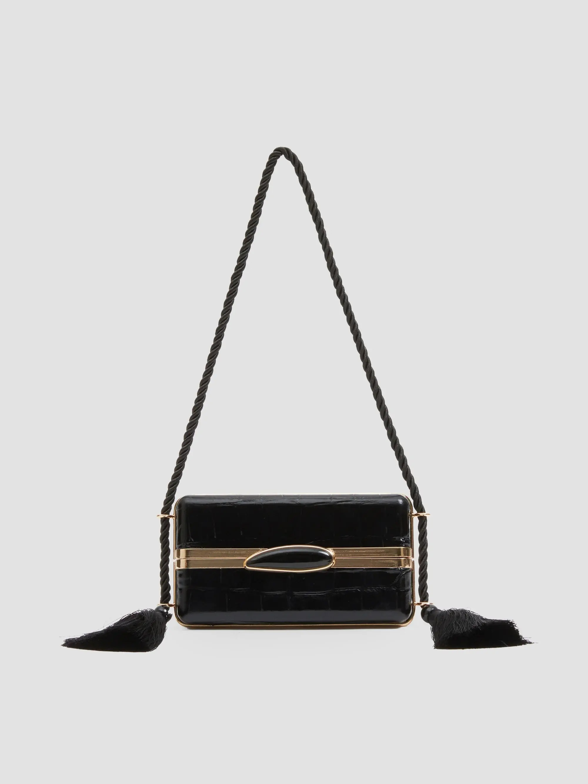 SIMKHAI Roma Croc-Embossed Leather Shoulder Bag | Saks Fifth Avenue | Saks Fifth Avenue
