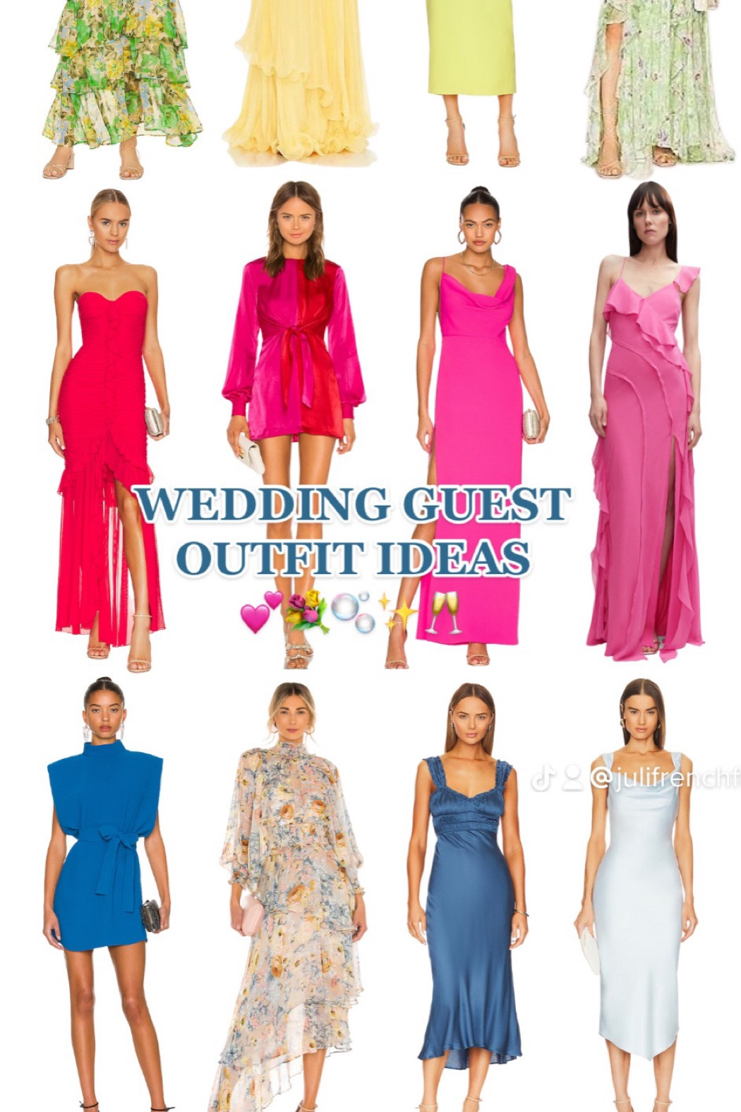 the ultimate wedding guest dress guide!!💕💐