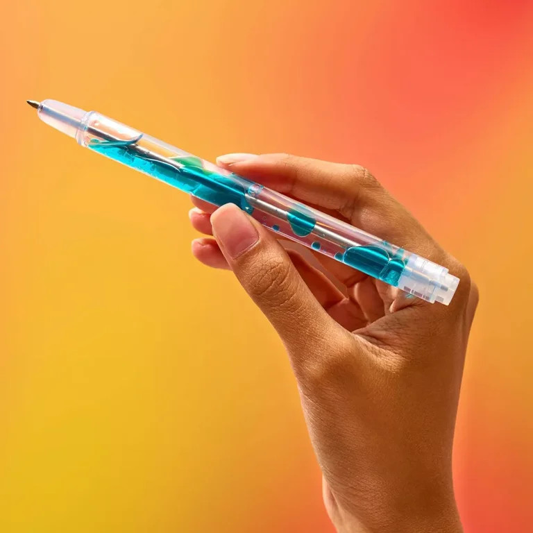 Lifelines Scented Lava Gel Pen Set, 2-Pack (Blue & Green), 0.5mm Colored Gel Pens Infused with Sc... | Walmart (US)