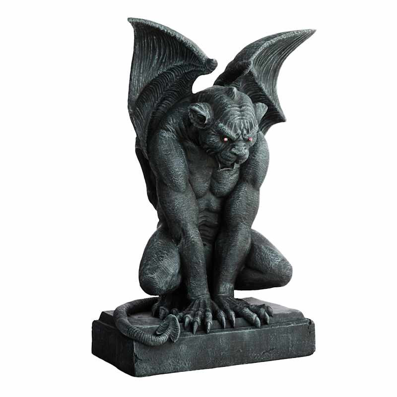 LED Gargoyle Statue, 30.5" | At Home