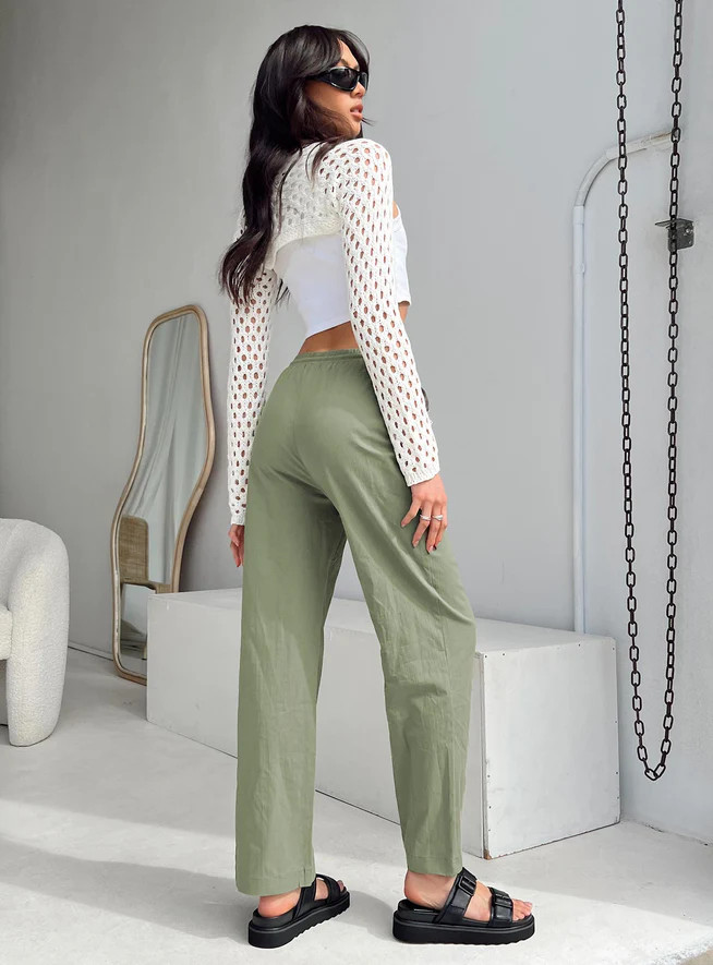 Tumble Pants Green | Princess Polly US