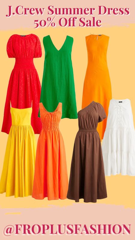 If you’re looking for affordable linen and cotton summer dresses you’ve got to check out J.Crew 50% off sale! Here are some of my faves on sale. Straight and plus size summer dresses! Up to size 3X! 

#LTKcurves #LTKunder100 #LTKsalealert