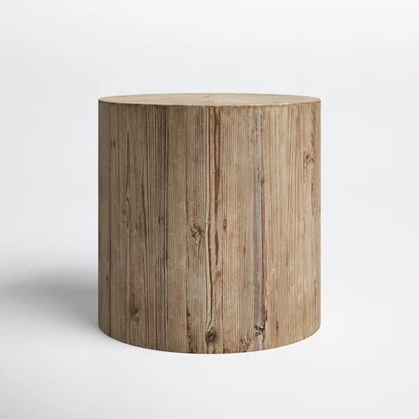 Maria 19.7'' Tall Drum End Table | Wayfair North America