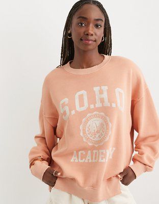 Aerie The Chill Crew Sweatshirt | American Eagle Outfitters (US & CA)