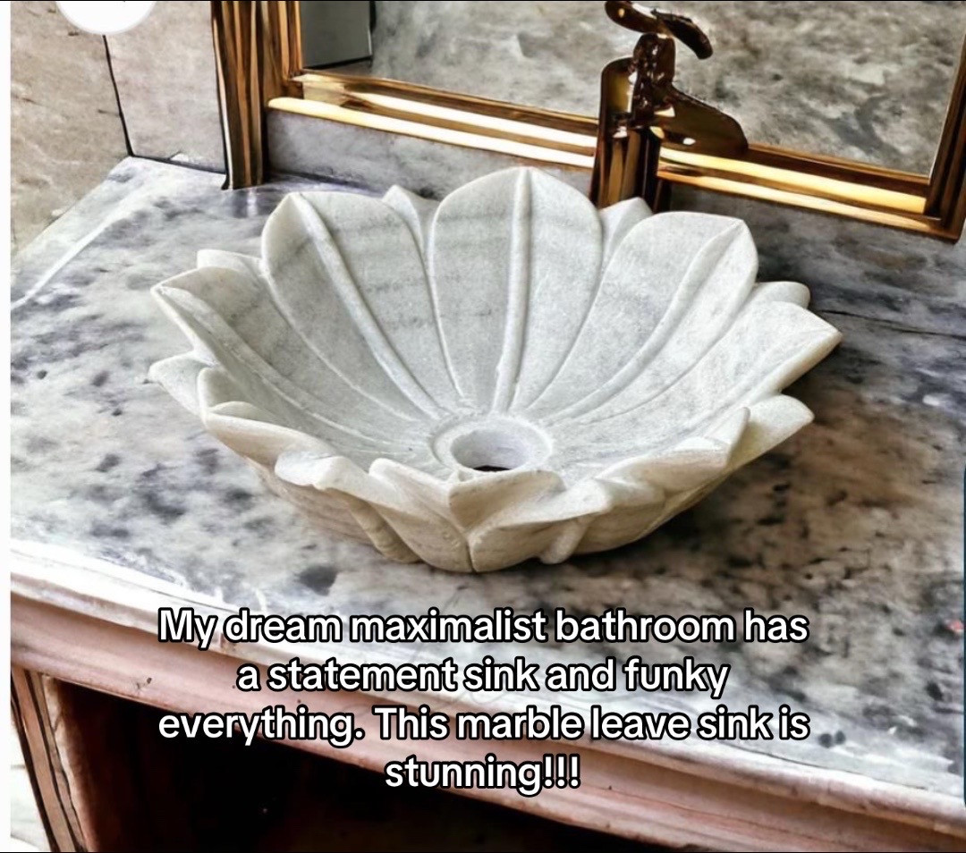 Marble sink basin
floral sink
marble sink
 

 #LTKHome