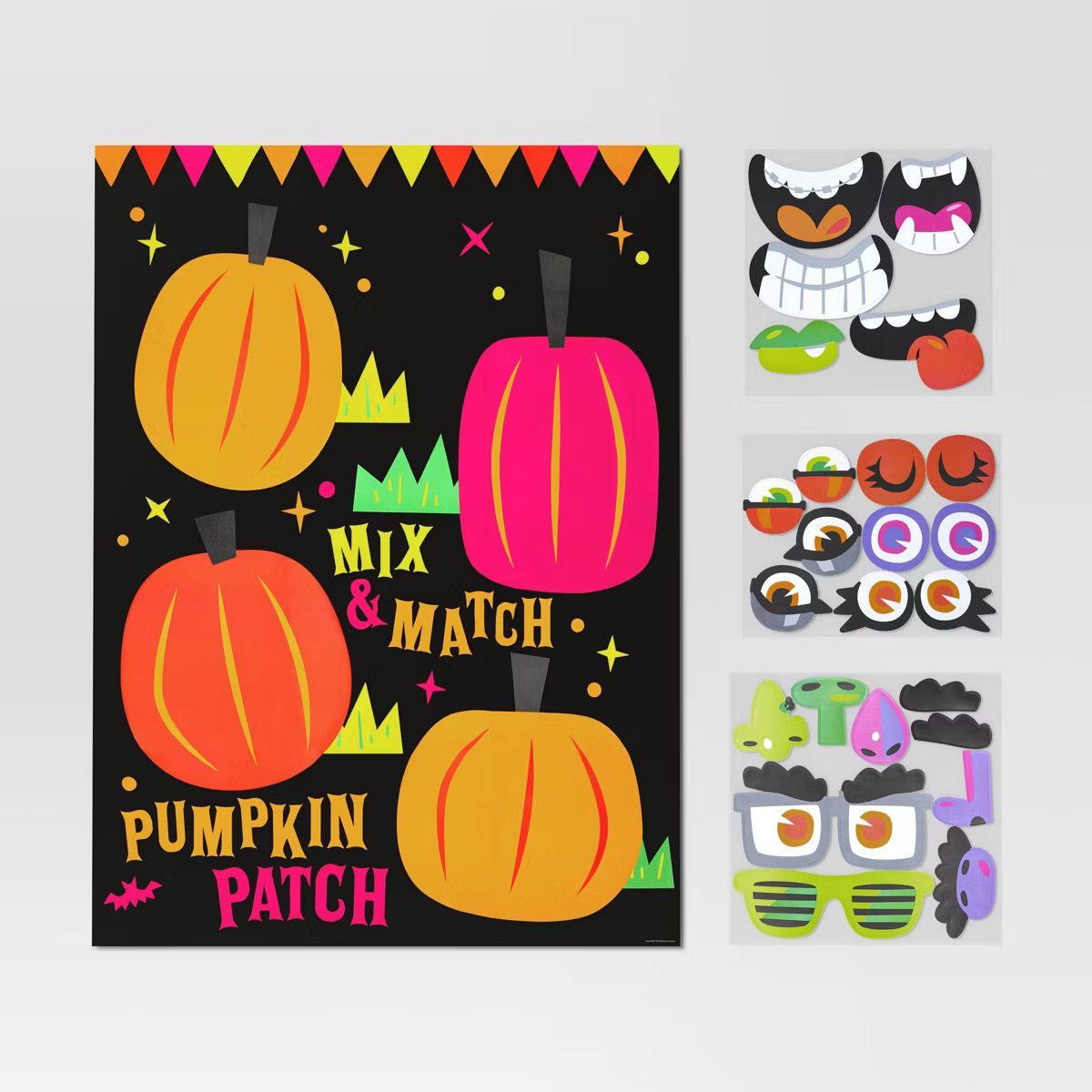 Halloween Party Game Mix and Match Pumpkin Face - Hyde & EEK! Boutique™ | Target