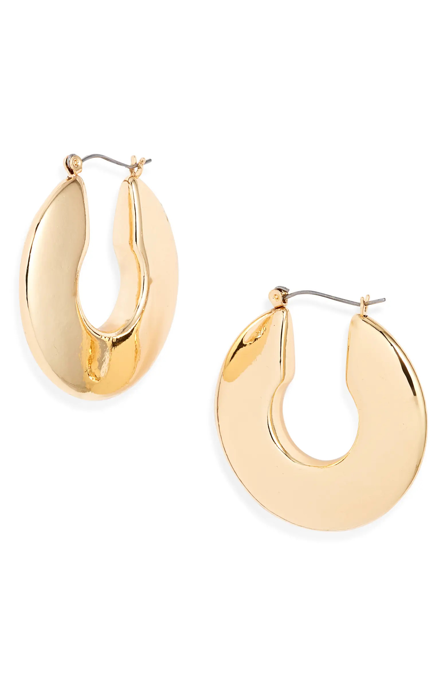 Bold Polished Hoop Earrings | Nordstrom