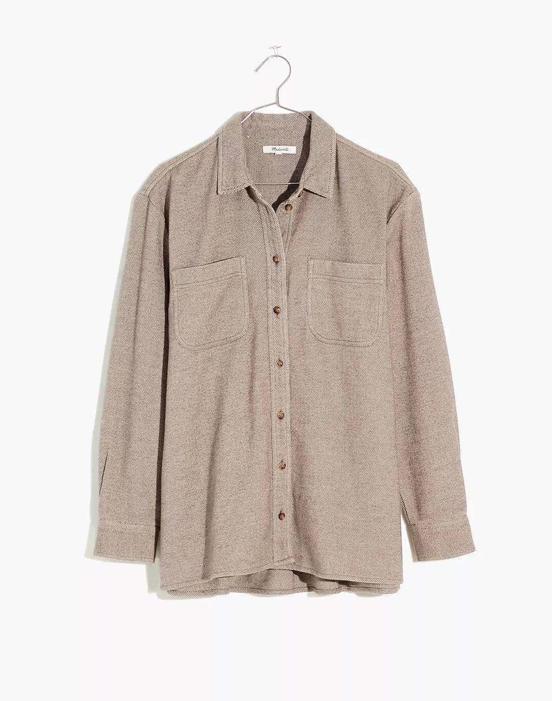Oversized Ex-Boyfriend Shirt in Flannel: Seamed Edition | Madewell