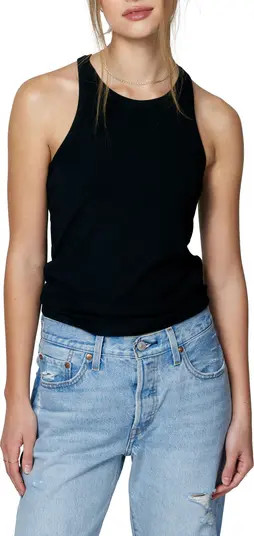 Spiritual Gangster Slim Halter Neck Stretch Modal Rib Tank | Nordstrom | Nordstrom