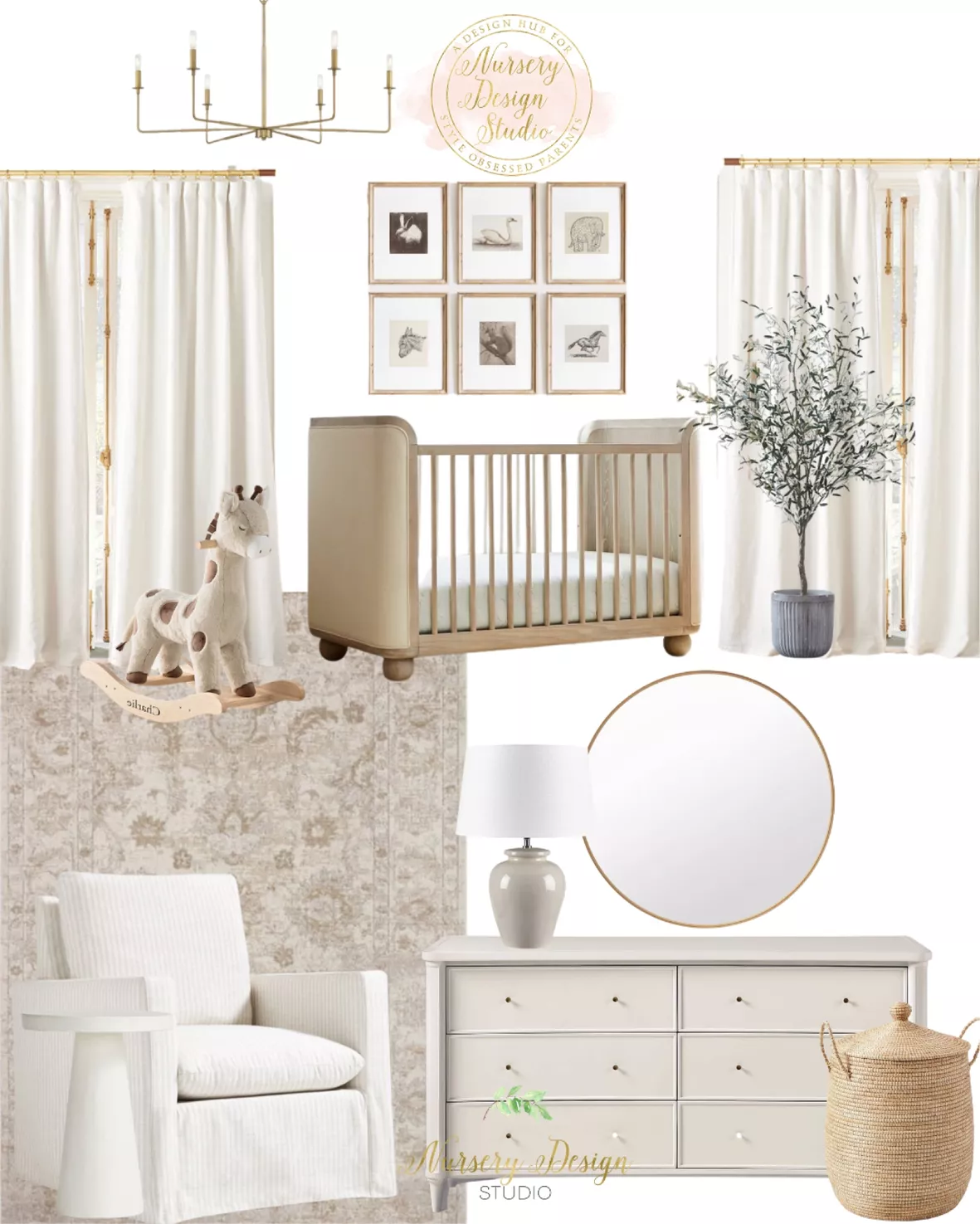 Acrylic and Metallic Nursery … curated on LTK