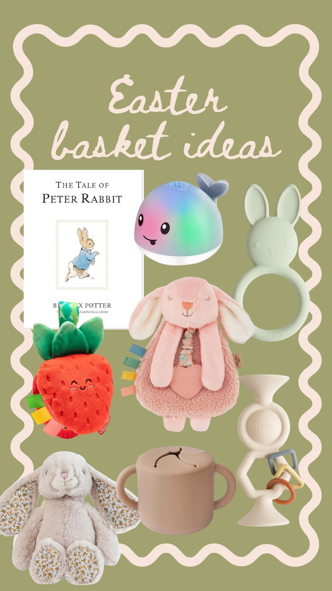 Easter basket ideas for babies! 

Easter basket ideas, Easter basket, Easter basket stuffers 



#LTKSeasonal #LTKKids