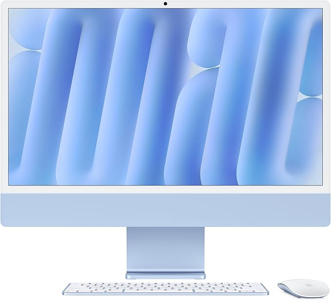 Apple 2024 iMac All-in-One Desktop Computer with M4 chip with 8-core CPU and 8-core GPU: Built fo... | Amazon (US)