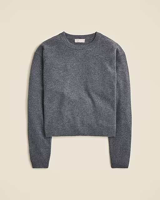 Perfect cashmere crewneck sweater | J. Crew US