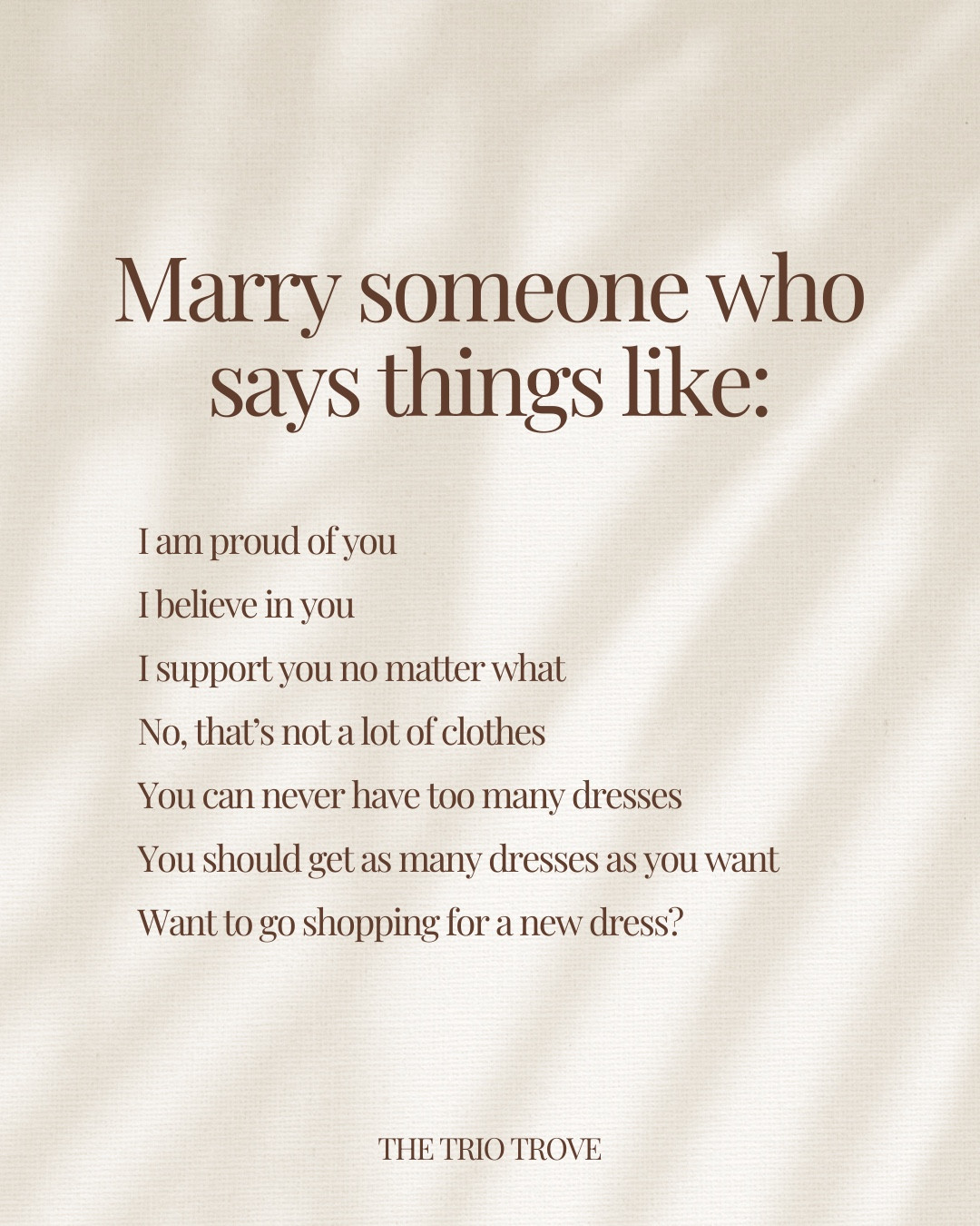 In honor of Peyton’s anniversary today, here is some great marriage advice🤎

Find all our favorite outfits linked on our LTK!

#LTKStyleTip #LTKPetite #LTKBeauty