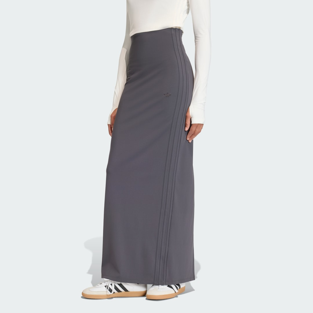 adidas MAXI SKIRT Black M - Womens Originals Skirts & Dresses | adidas (US)