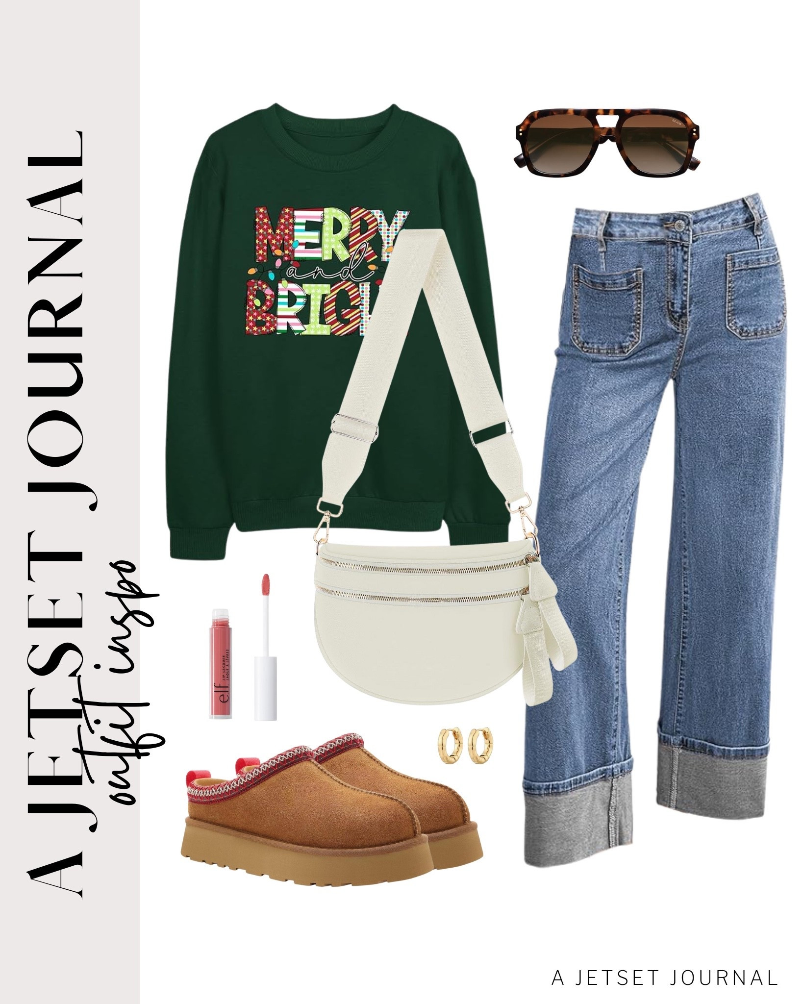 Keep warm this season with a comfy sweater and jeans. These festive sweaters are perfect for the holidays!
christmas sweaters, holiday fashion, wide leg jeans, casual look, vacation style, winter style, makeup must have, beauty favorite, transitional outfit, functional bag, amazon fashion, affordable style

#LTKSeasonal #LTKU #LTKFindsUnder50