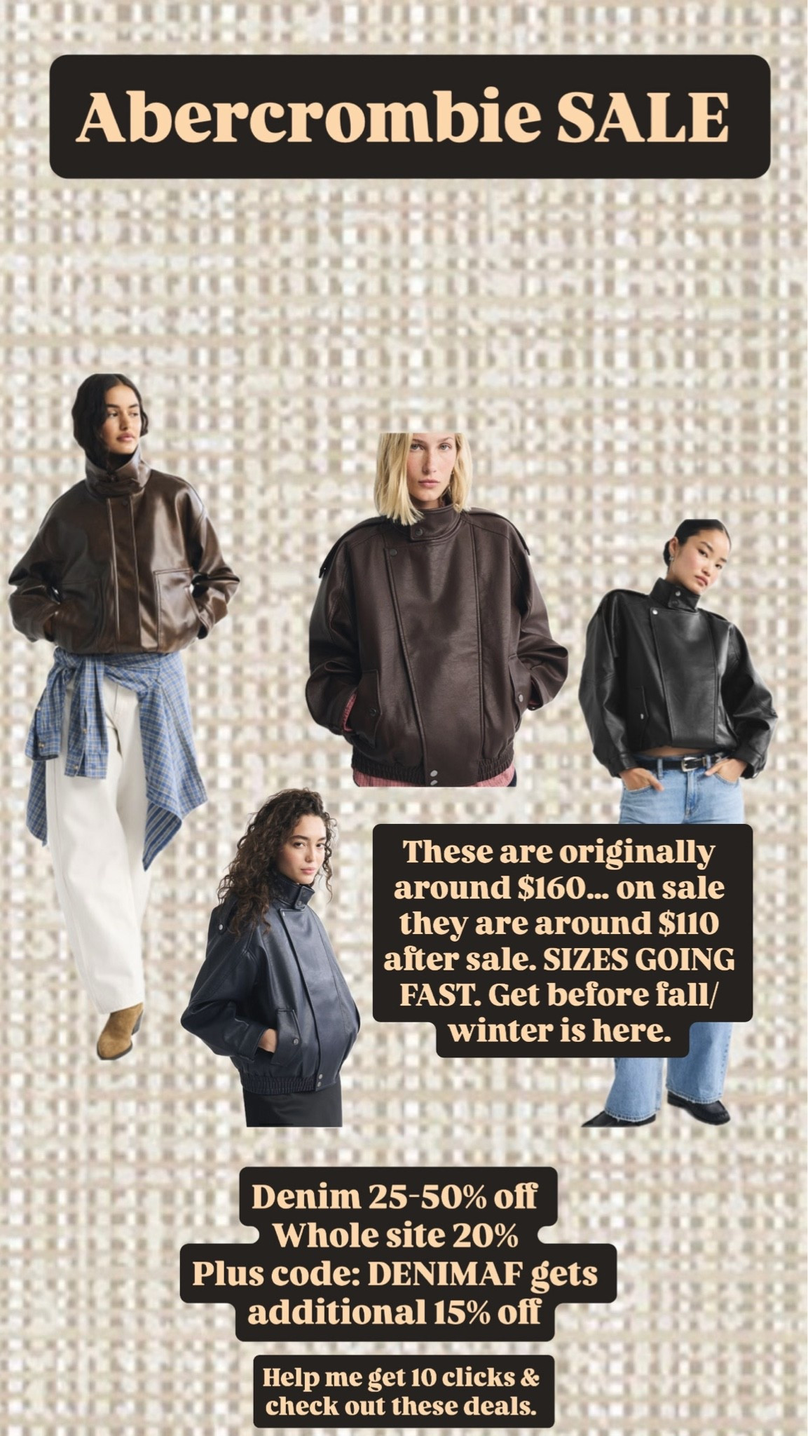 These jackets will sell out at this price!!!!

#LTKootd #LTKSeasonal #LTKSaleAlert