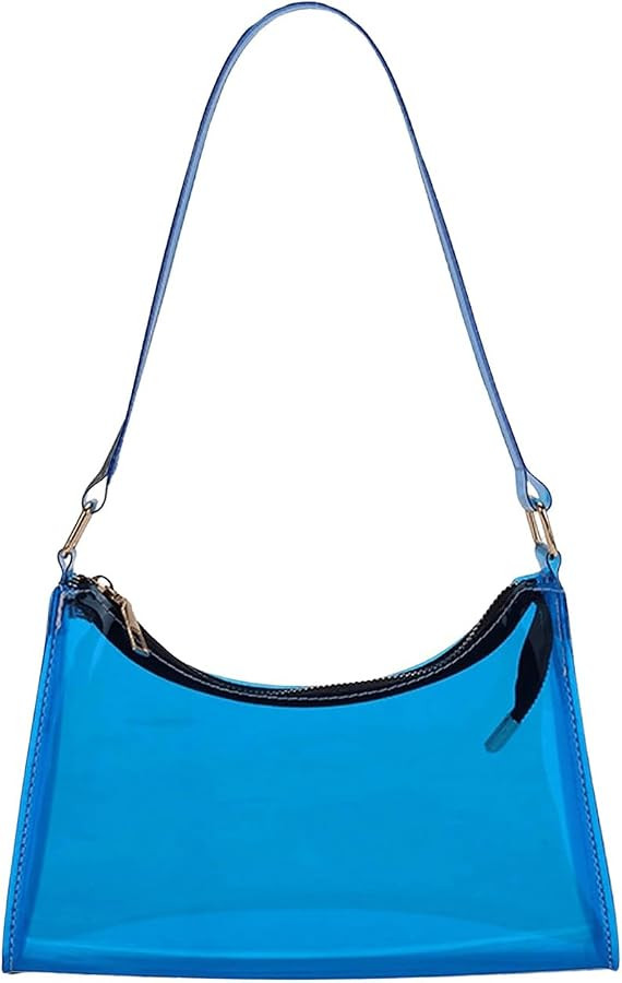 Verdusa Women's Clear Shoulder Bags Purse Transparent Bag | Amazon (US)