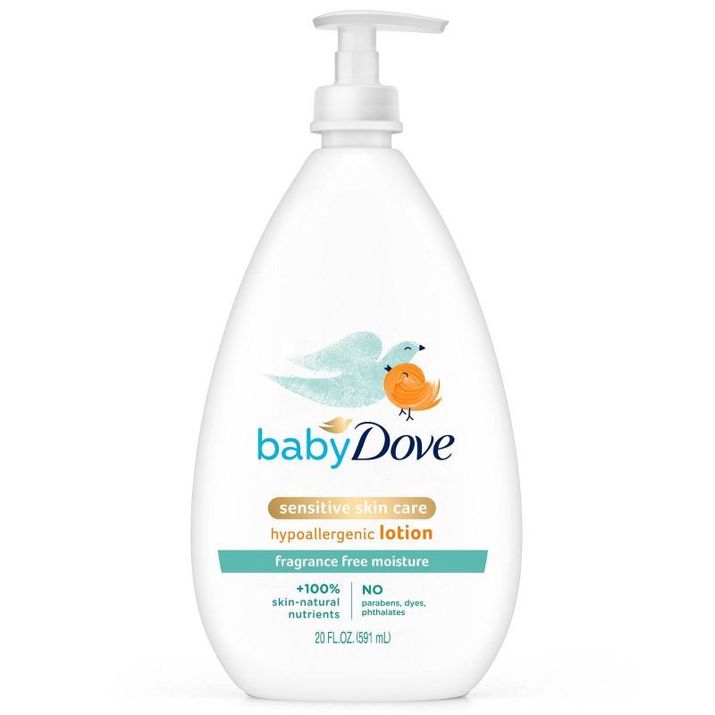 Baby Dove Sensitive Moisture Fragrance-Free Lotion - 20 fl oz | Target