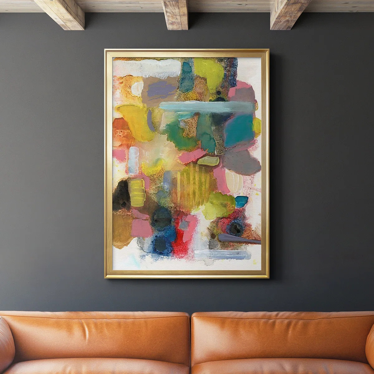 Ivy Bronx Everything At Once II Premium Framed Print - Ready To Hang & Reviews | Wayfair | Wayfair North America