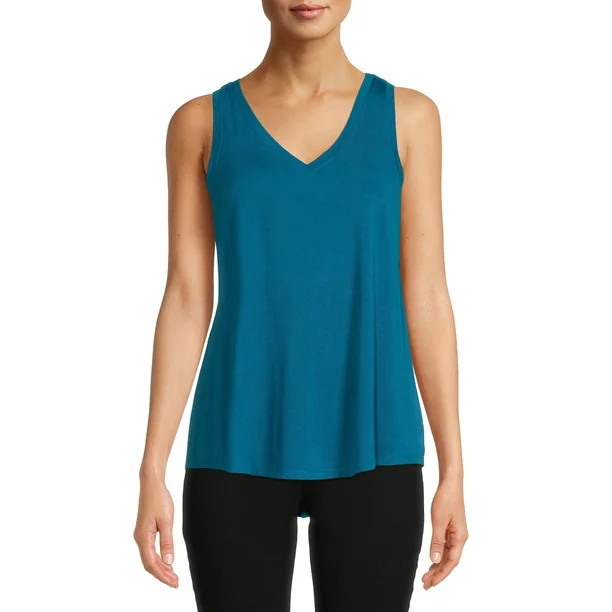 Time and Tru Women's High Low Tank Top - Walmart.com | Walmart (US)