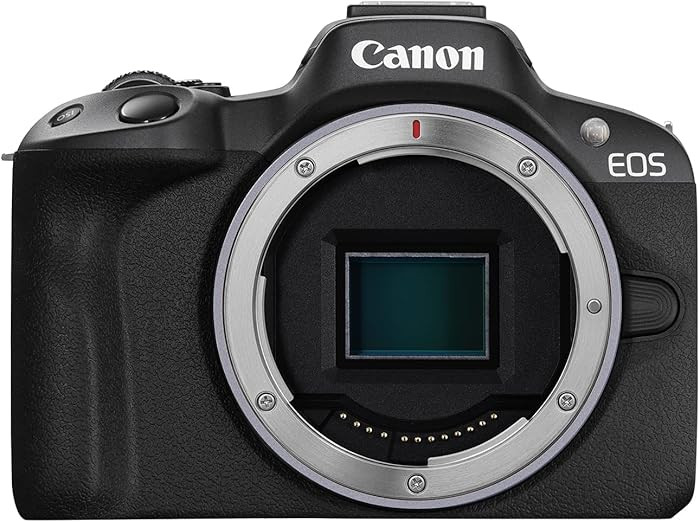 Canon EOS R50 Mirrorless Vlogging Camera (Body Only/Black), RF Mount, 24.2 MP, 4K Video, DIGIC X ... | Amazon (US)