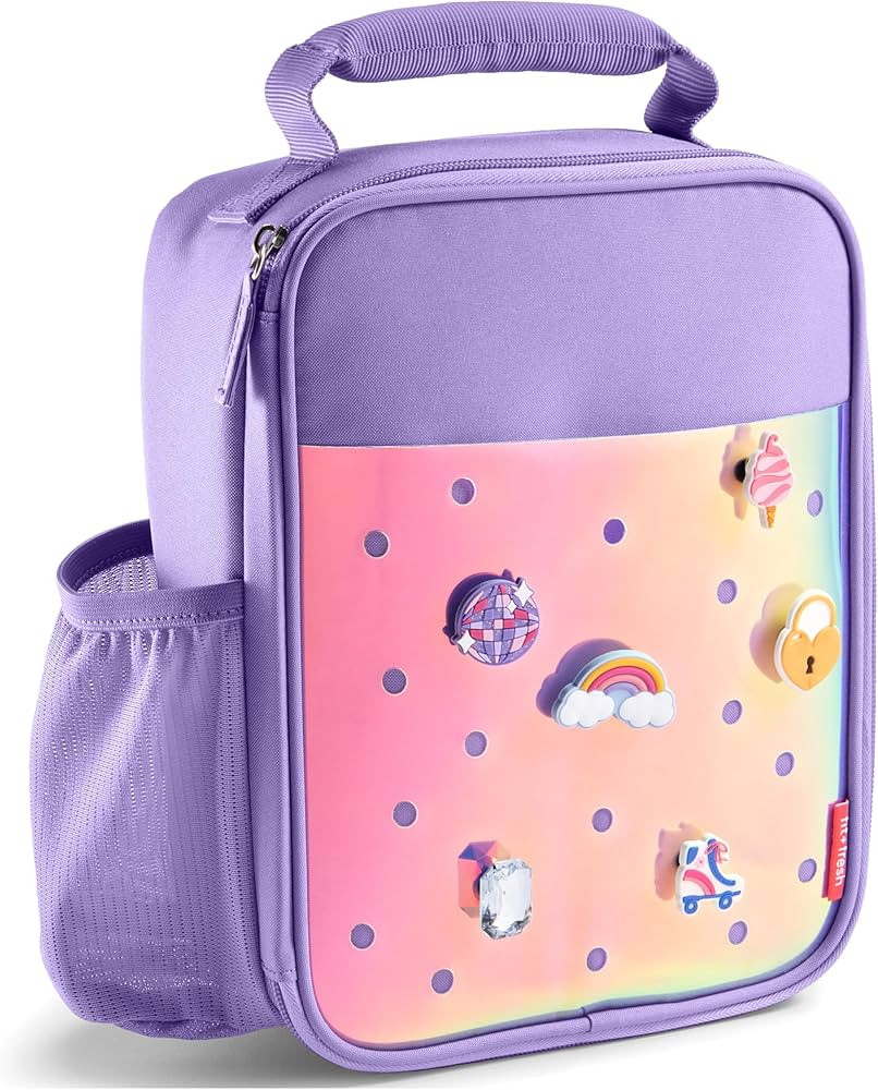 Fit & Fresh Customizable Kids Lunch Box for Girls - 6 Cute Charms Included     Bottle Pocket, BPA... | Amazon (US)