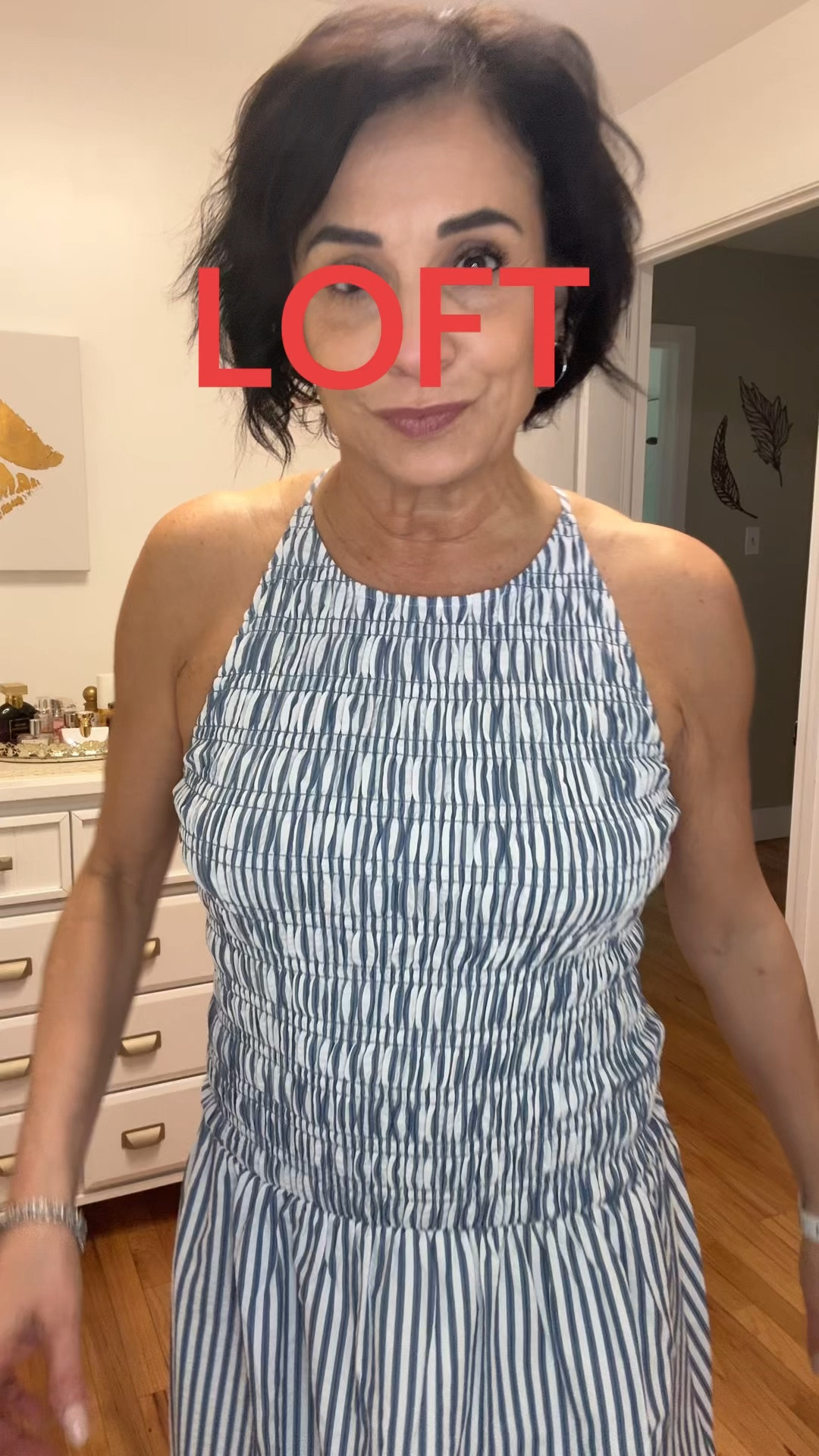 Striped Smocked Halter Midi Dress
Beautiful and comfortable, just the perfect summer sundress. 



#LTKPetite #LTKdayinmylife