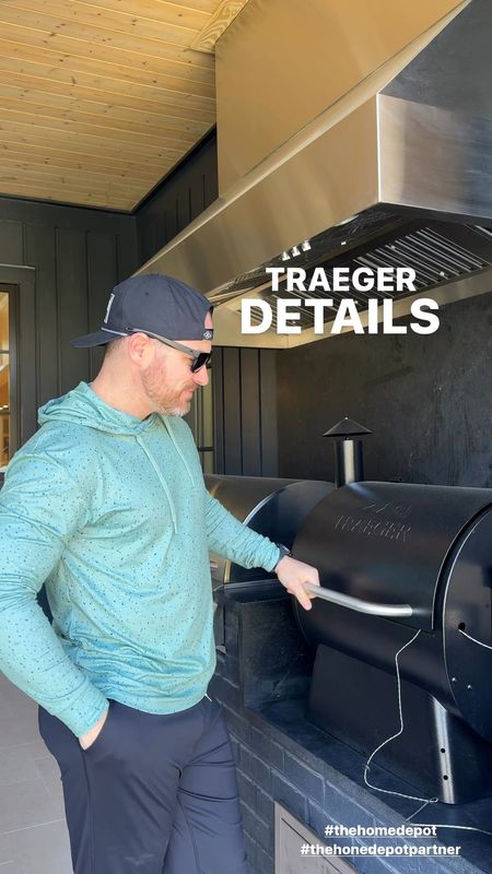 Traeger details! On special buy at the @homedepot // #thehomedepot #thehomedepotpartner // 

#LTKhome
