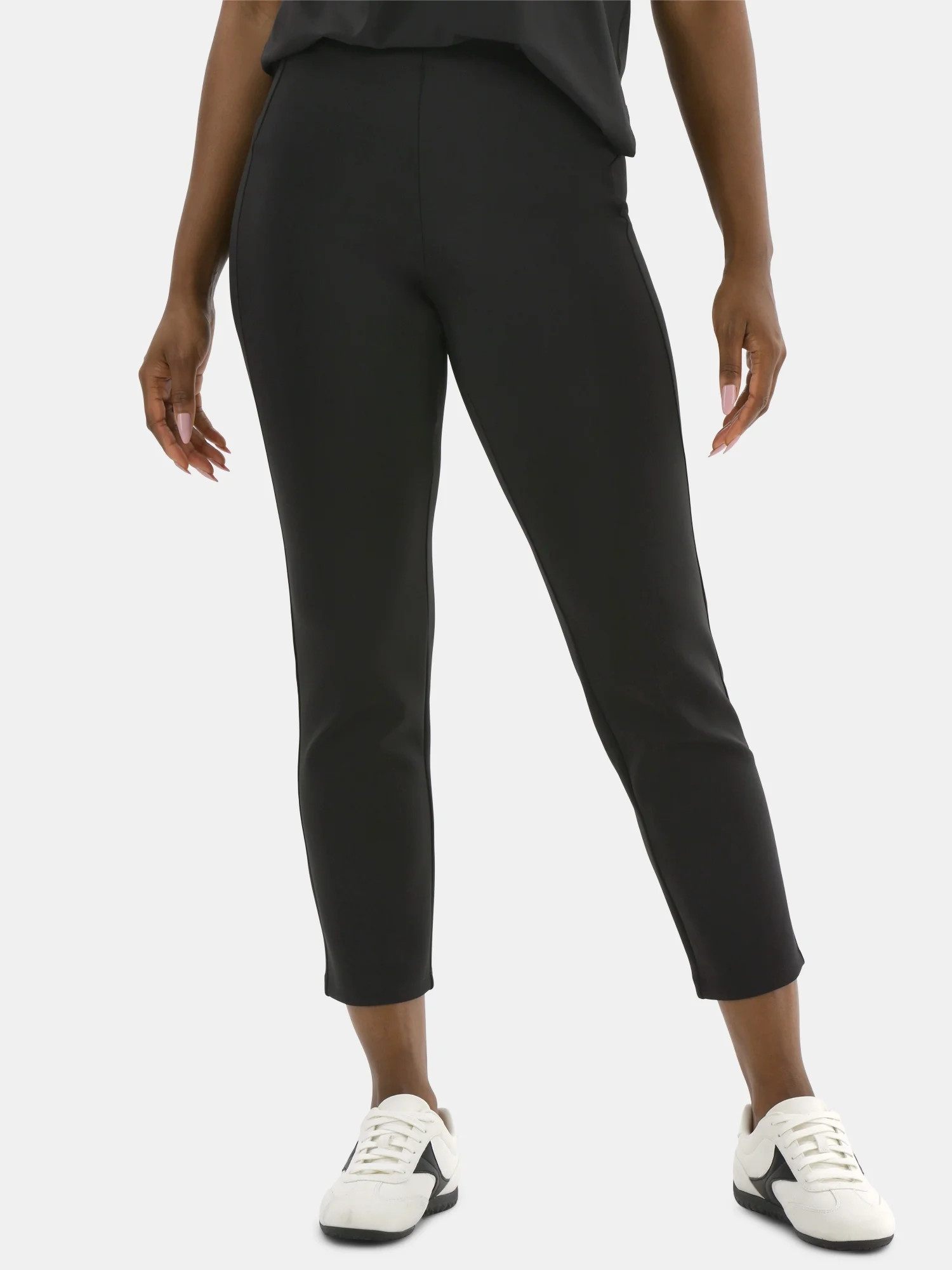 Avia Women's Straight Leg Knit Pants, Sizes XS-XXXL | Walmart (US)