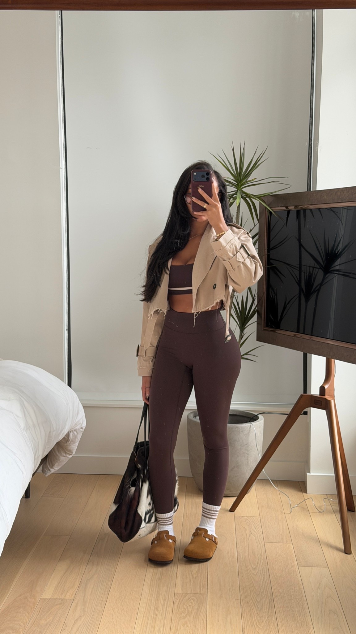 Headed to Pilates! But she was cute! I’m wearing a small in everything. Bag is massimo dutti and sold out, I’ll try to find similar. Also linked some more affordable options for everything!

#LTKStyleTip #LTKFindsUnder100