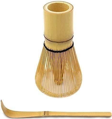 Bamboo Whisk (Chasen) and Hooked Bamboo Scoop (Chashaku) - Matcha Tea Whisk for Matcha Tea Prepar... | Amazon (US)