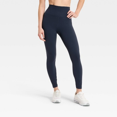 Women's Super Flex 7/8 Leggings - All In Motion™ Navy Blue M | Target