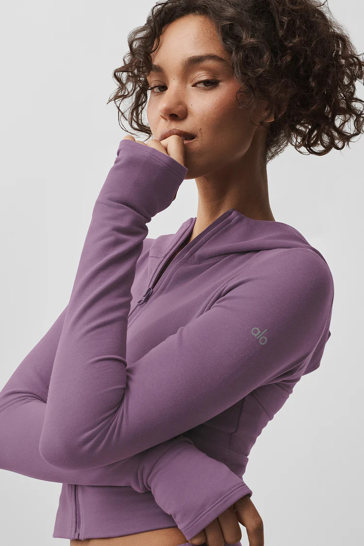 Sway Full Zip Hoodie | Alo Yoga (US)