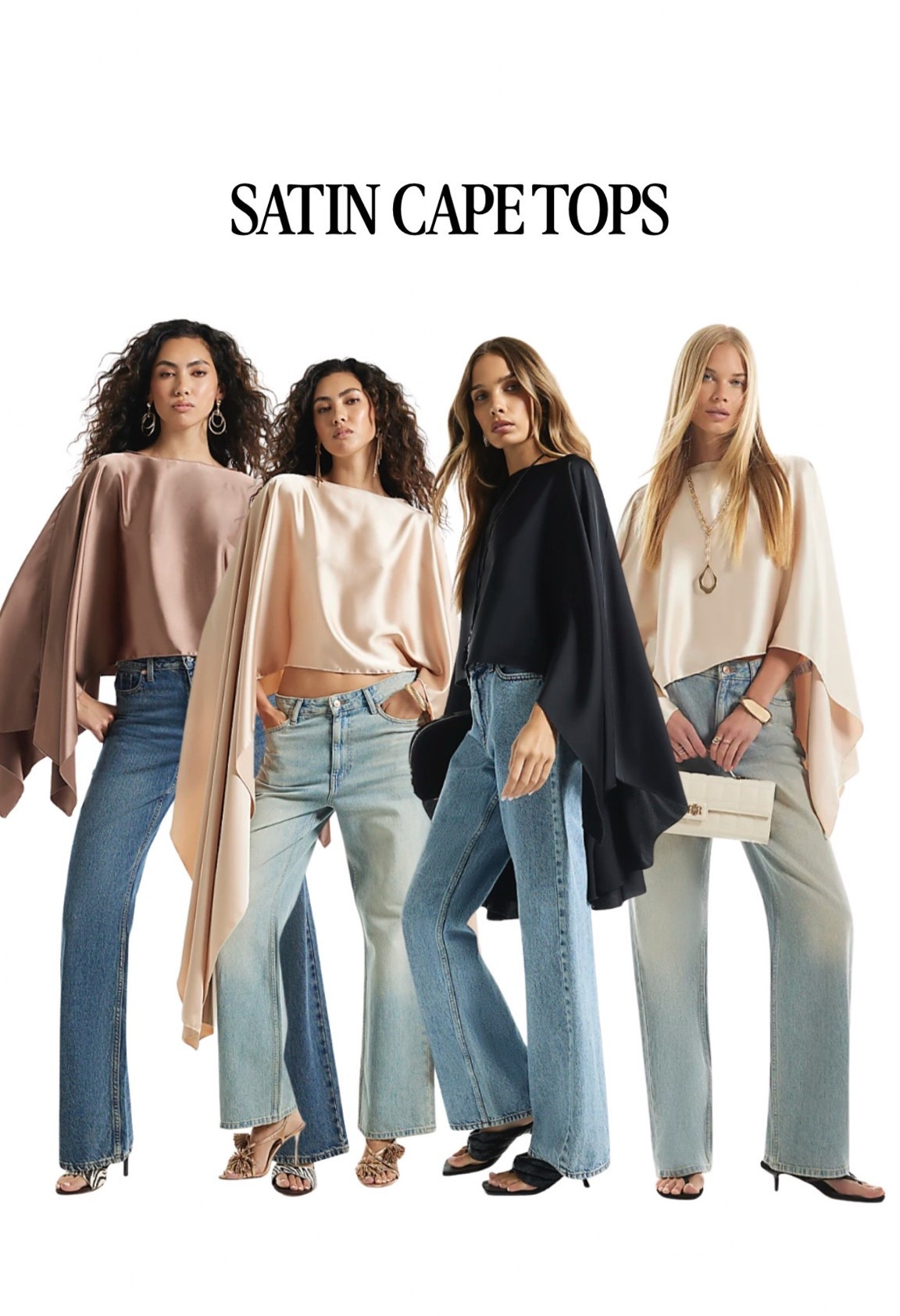 the perfect wardrobe addition for dressy autumn winter occasions! throw on with jeans, your fav pair of trousers, a satin skirt or take on holiday if you still have a trip planned! love these!! 

dressy top / dressed up / cape top

#LTKuk #LTKautumn #LTKpartywear