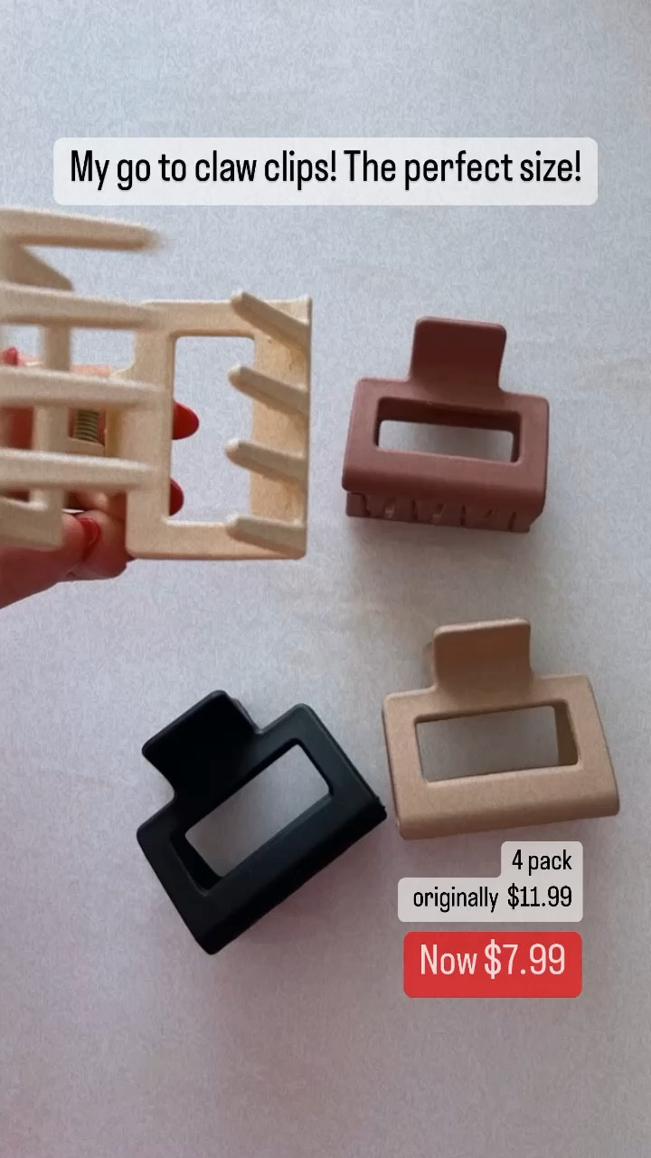 The perfect size claw clips at a great price! 

#LTKsalealert #LTKbeauty