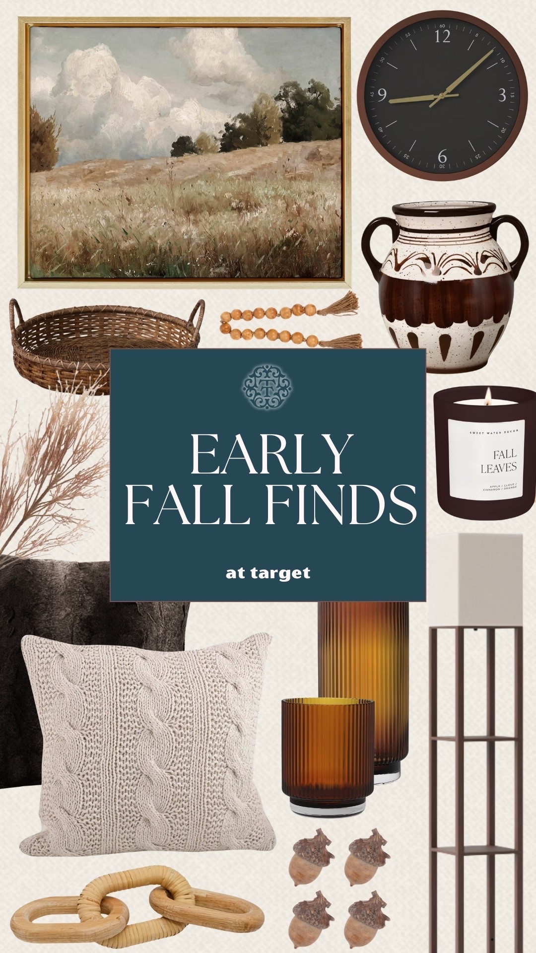 These Target finds are perfect for adding a few fall touches around your home. I love the mix of natural textures, earthy tones, and vintage-inspired details throughout this collection. From a new throw pillow to a little decor accent, there are lots of easy ways to switch things up for the season.

#LTKSeasonal #LTKOver40 #LTKHome