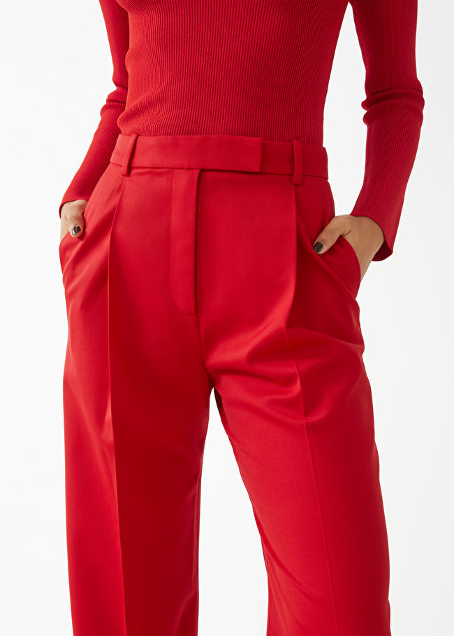 Tailored Stretch Wool Trousers | & Other Stories (EU + UK)